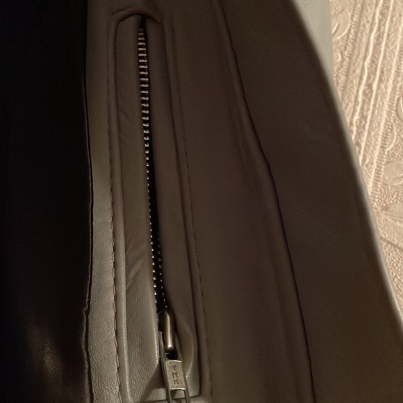 Gypsy  Blue Leather Jacket w/Fringe.Suede and 🐍 Snakeskin Detail on Back⚠️FIRM - Picture 8 of 15